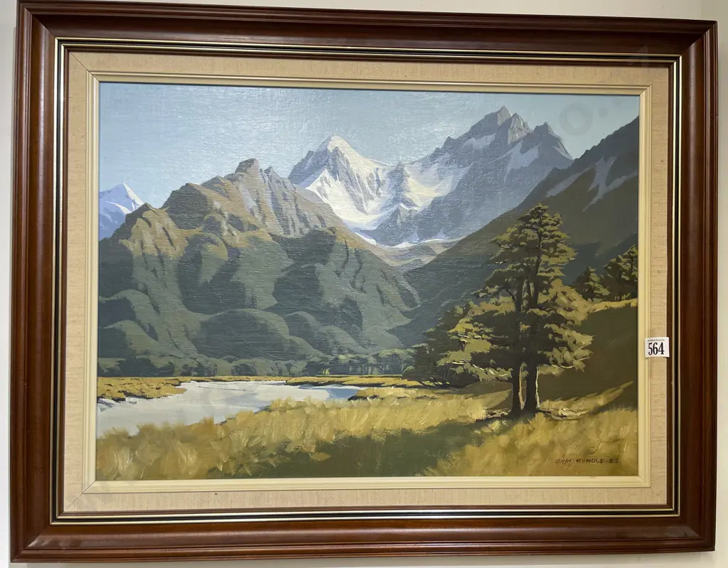 John Rundle - In the Forgotten Valley Otago Image 1++