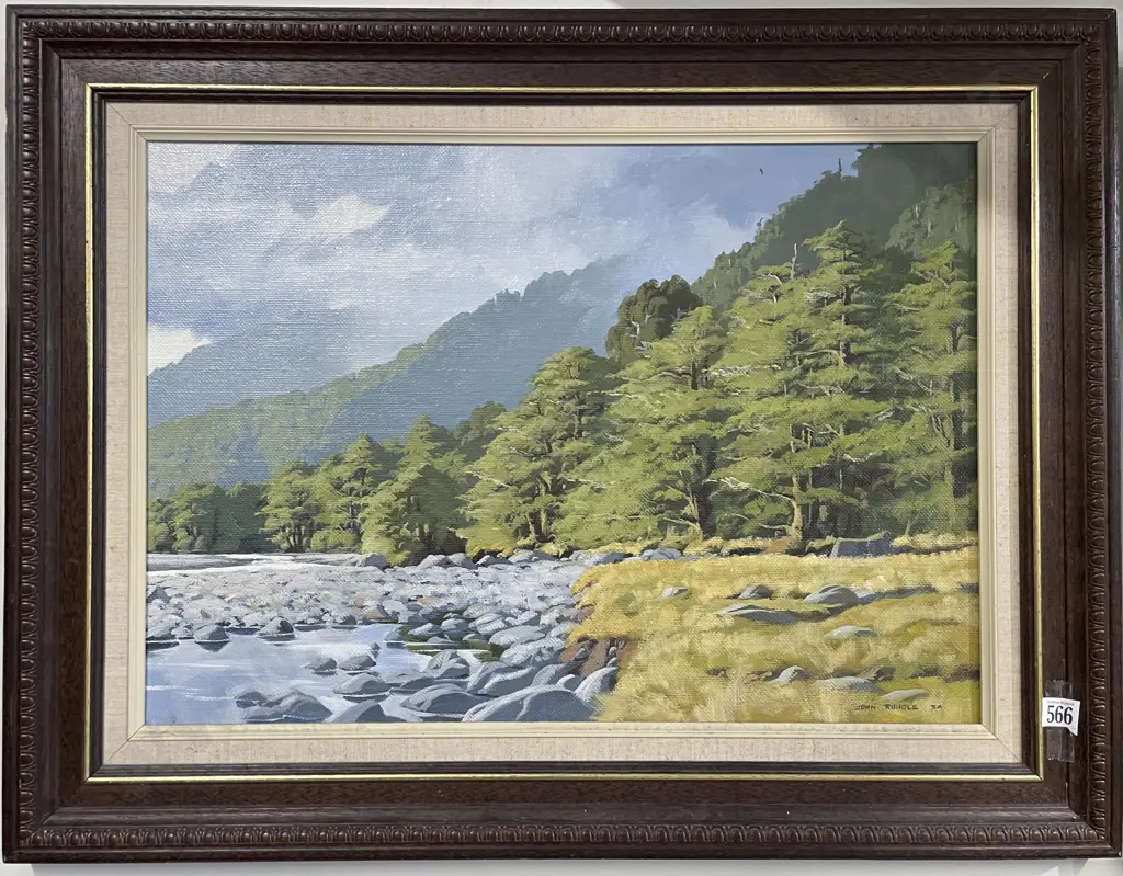 John Rundle - The Ruamahunga Valley Taraua Range Image 1++