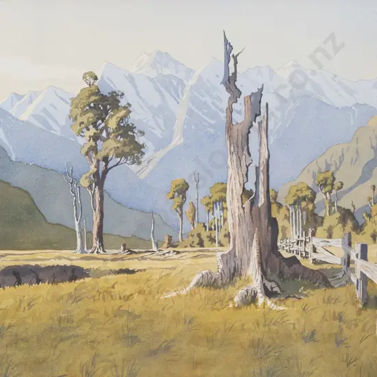 John Rundle (1933 - 2014) - The Whataroa Valley