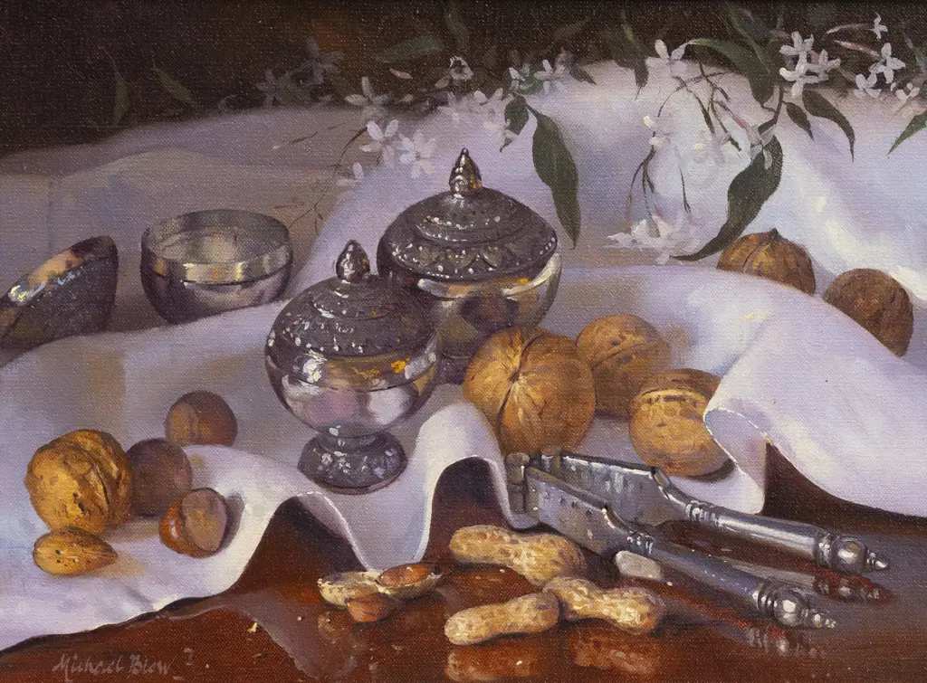 Michael Blow (b.1943) - Still Life With Nuts Image 1++