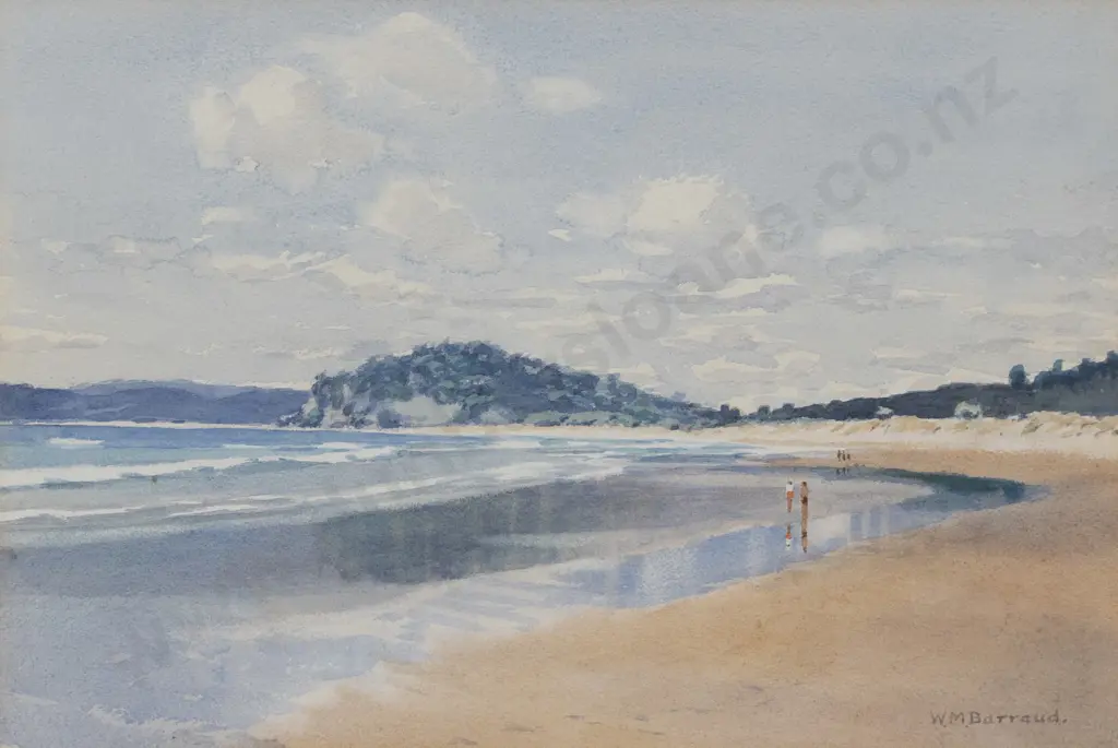 W M Barraud - Wangapaoua Beach Image 1++
