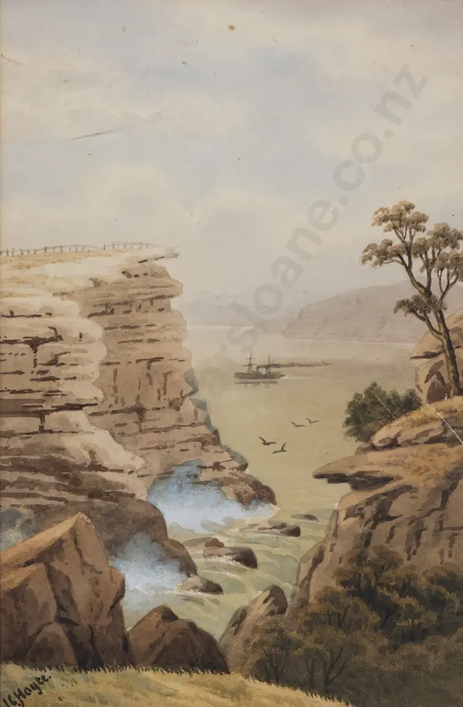 John Barr Clark Hoyte (1835 - 1913) - Harbour Image 1++