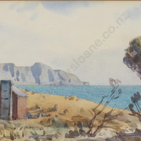 Nugent Welch (1881-1970) - Coastal Hut