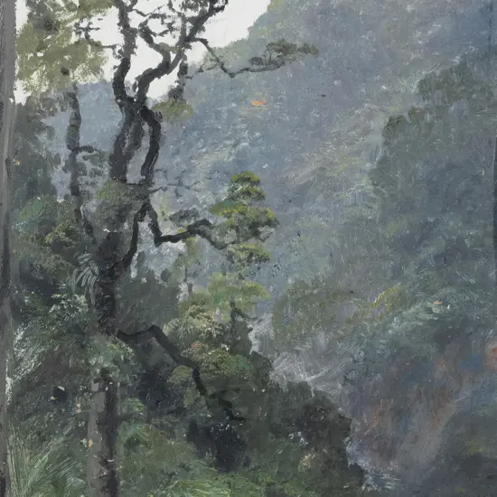 Kenneth Watkins (1847 - 1933) - Raparaparaririki Stream