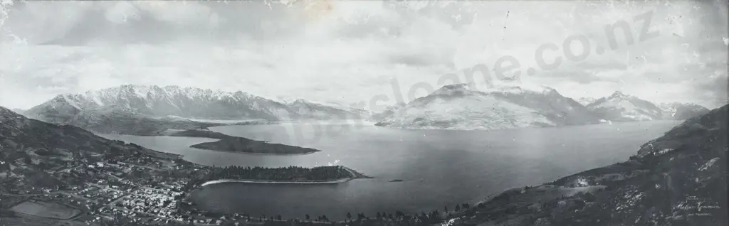 Melvin Vaniman (American 1866 - 1912) - Queenstown a/f Image 1++