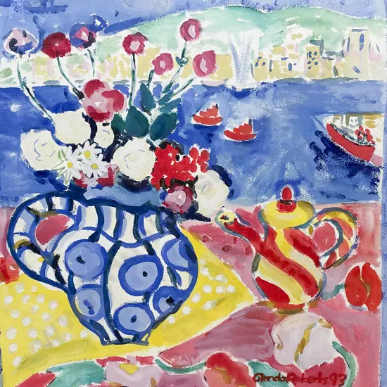 Glenda Roberts (1939 - 2014) - Looking Out