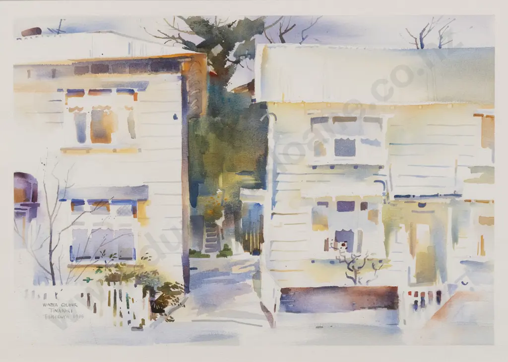 Ted Sherwen - Winter Colour Tinakori Image 1++