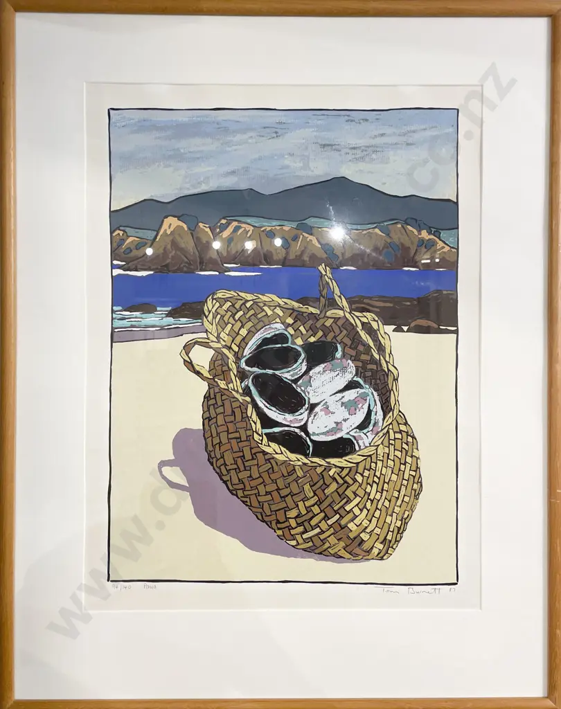 Tom Burnett - Paua - Screenprint Image 1++