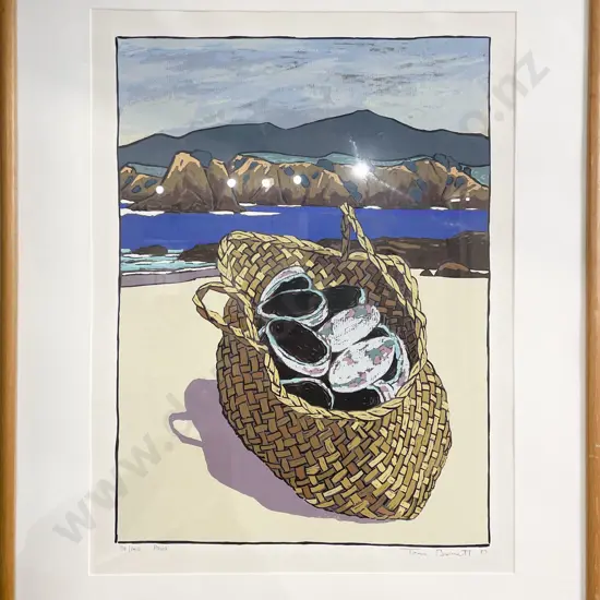 Tom Burnett - Paua - Screenprint