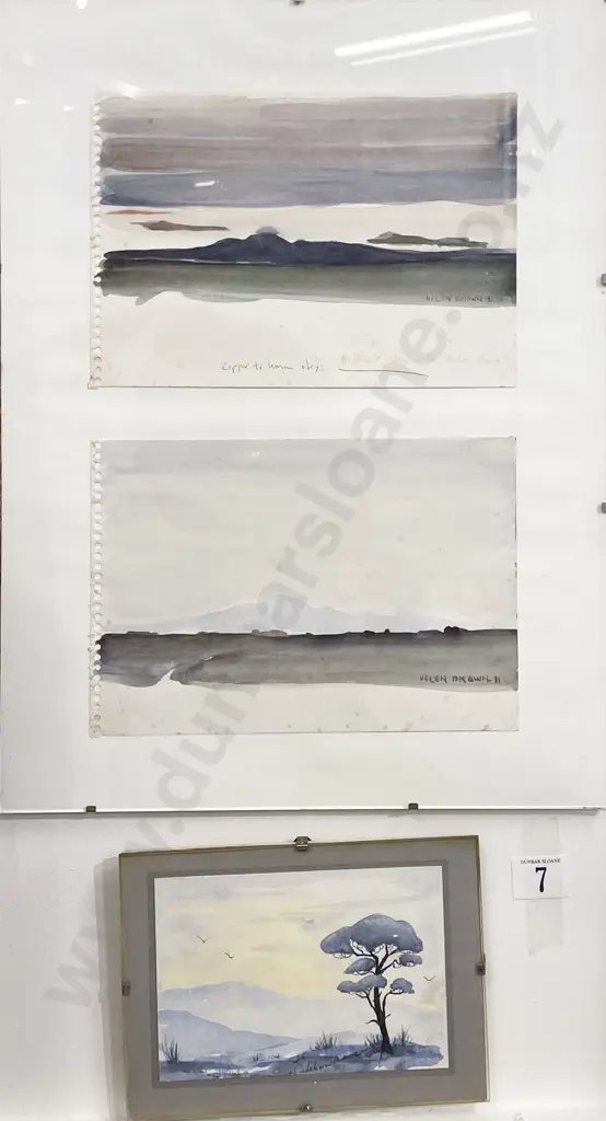 Helen Brown - Two Landscape Studies Image 1++