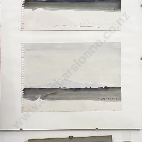 Helen Brown - Two Landscape Studies