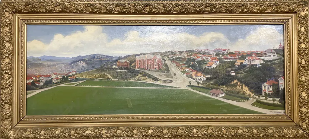 B G Lindvall - Kelburn - Oil on Canvas Image 1++
