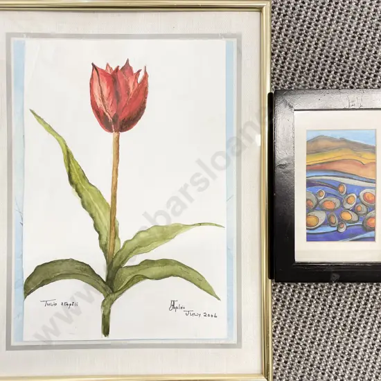 H Joplin - Tulip - Watercolour