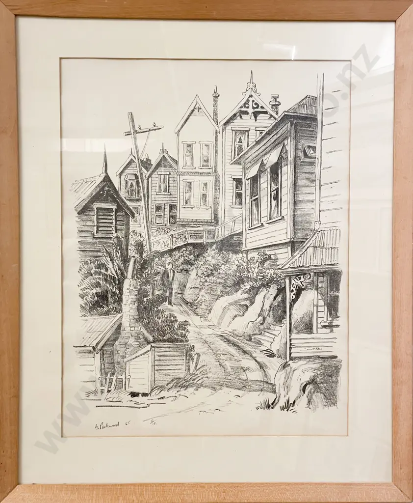 George Packwood - Glenbervie Terrace - Lithograph Image 1++