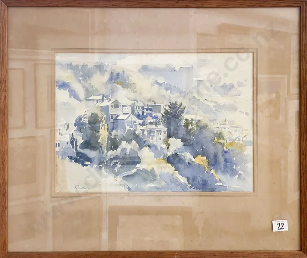 Nancy Bolton - Evening Haze - Watercolour Image 1++