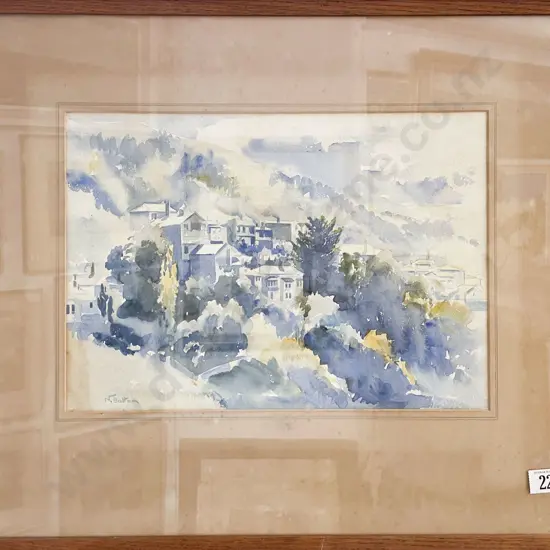 Nancy Bolton - Evening Haze - Watercolour