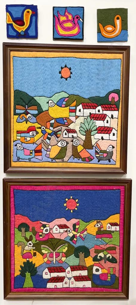 Five South American Textile Works Image 1++