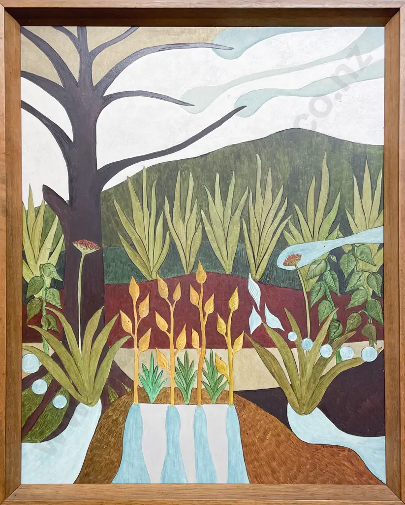 Clare Reilly - Garden - Acrylic on Board Image 1++
