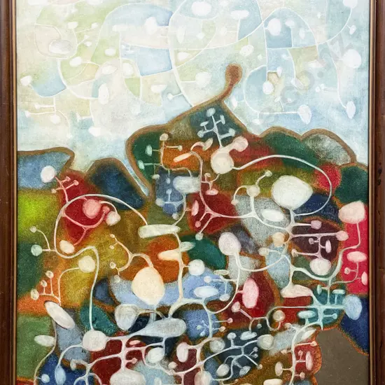 Clare Reilly - The Castle - Oil on Board