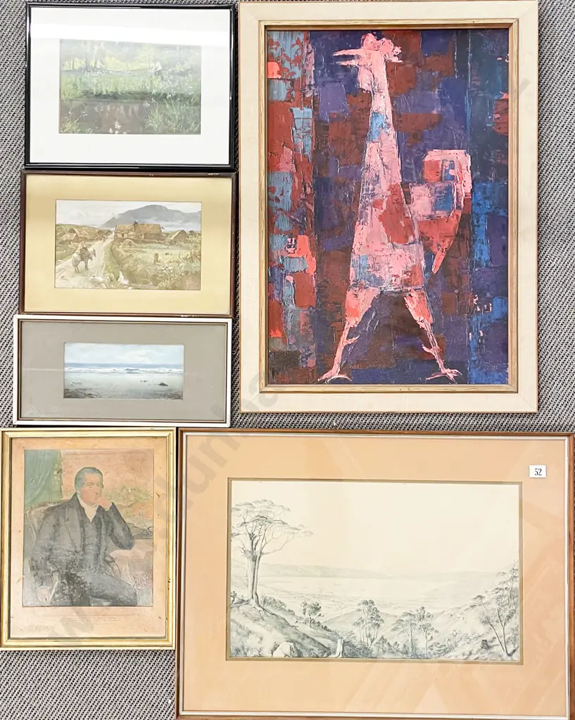 Seven Framed Prints Image 1++