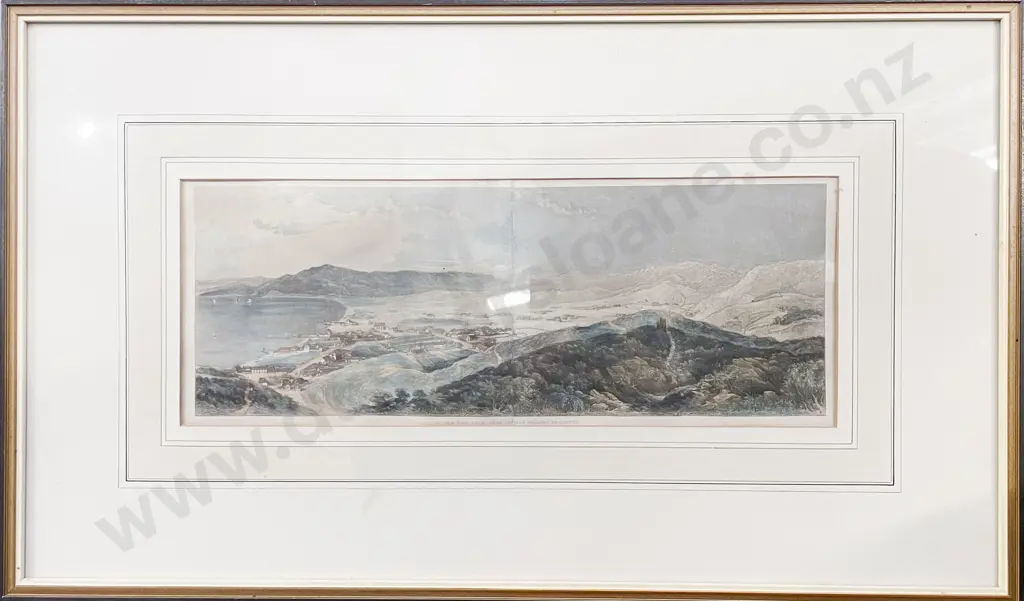 Four Framed Wellington Historical Prints Image 1++