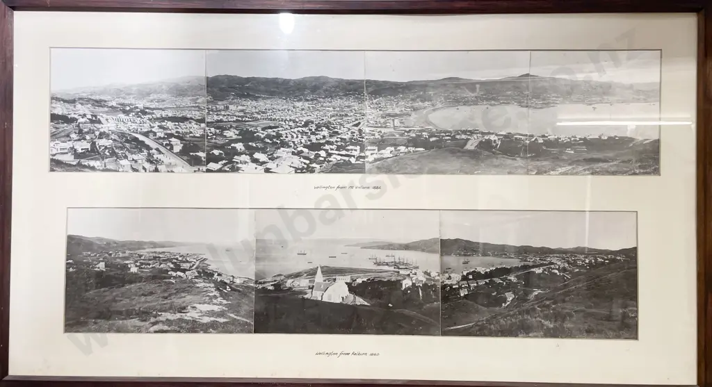 Two Panoramic Photographs of Wellington Image 1++