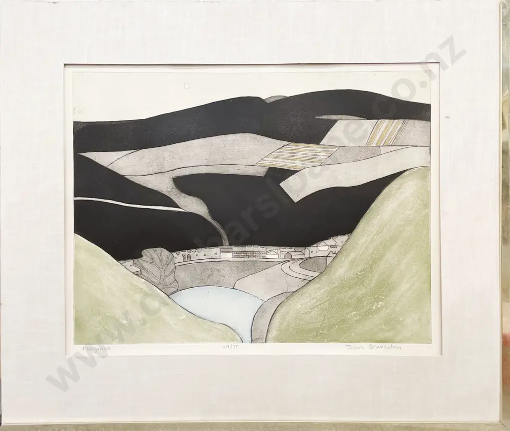 John Brunsden - Fishguard - Etching & Aquatint Image 1++