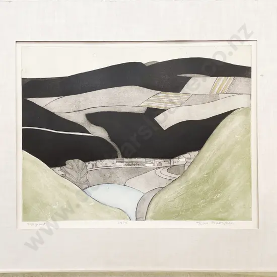 John Brunsden - Fishguard - Etching & Aquatint