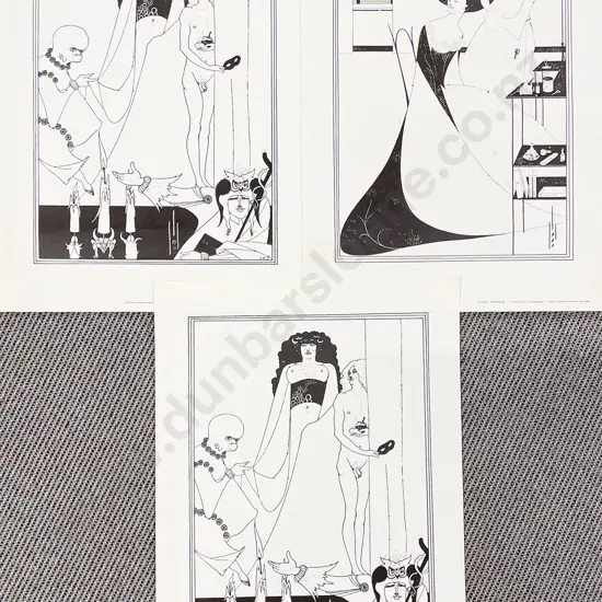 Aubrey Beardsley -  Two Illustrations for Salome by Oscar Wilde (unframed)