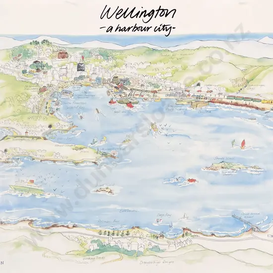 Five NZ Related Unframed Posters