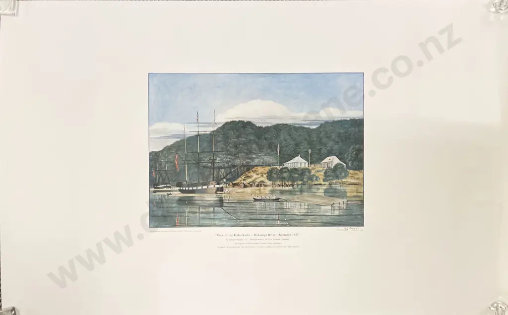 Seven Unframed NZ Related Photographs & Prints Image 1++