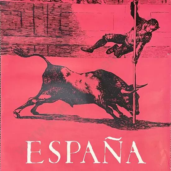 Four Vintage Spanish Tourism Posters