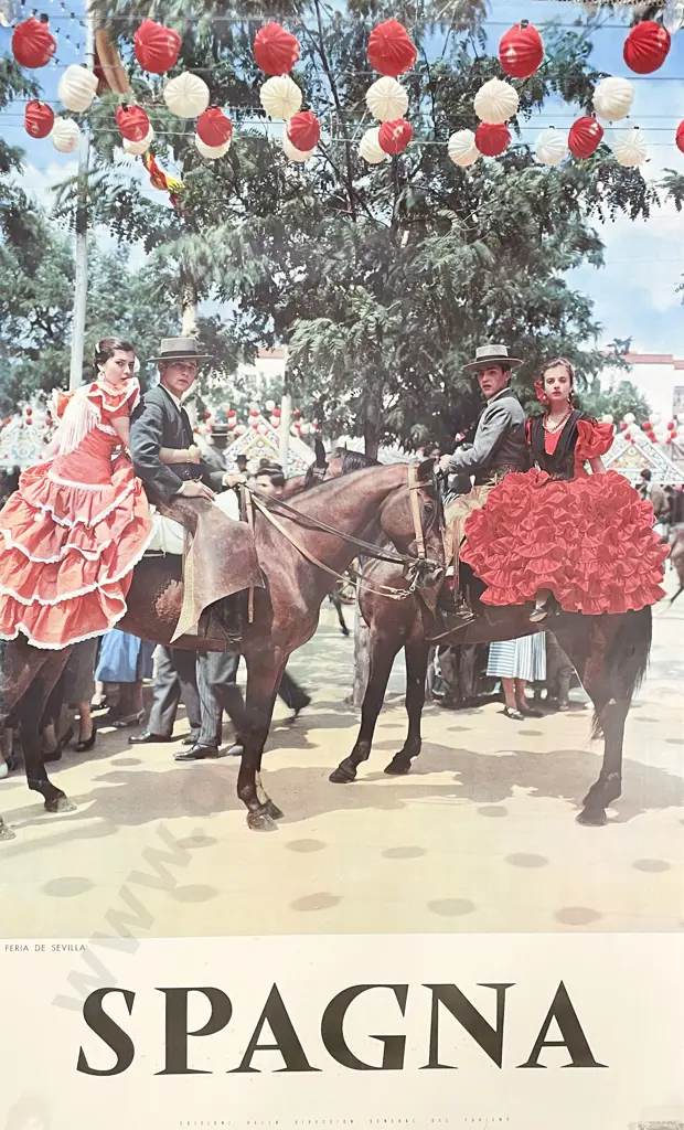 Three Vintage Spanish Tourism Posters Image 1++
