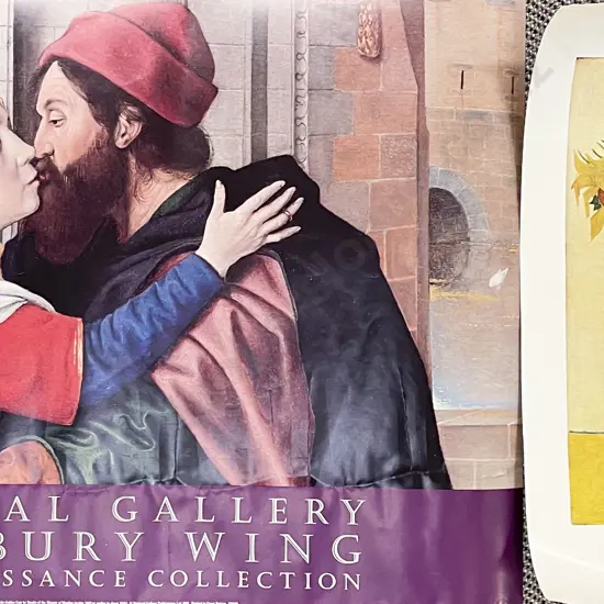 Five Various Vintage Art Posters (unframed)