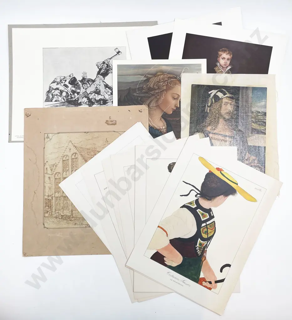 Quantity of Unframed Artworks Image 1++
