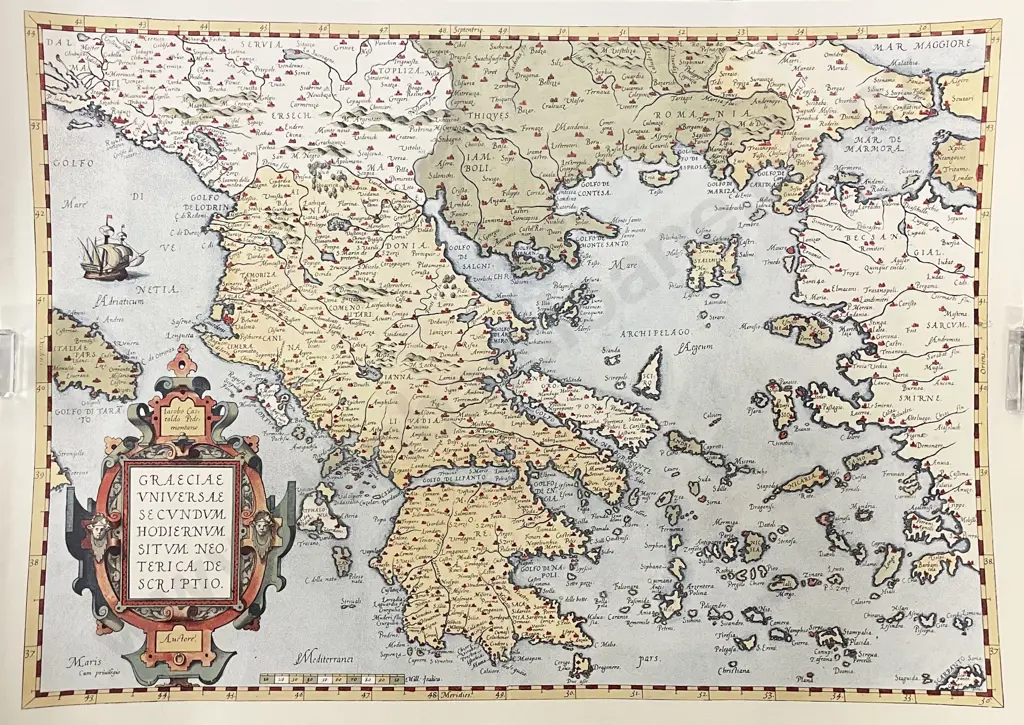 Two Unframed Reproduction Antique Maps Image 1++