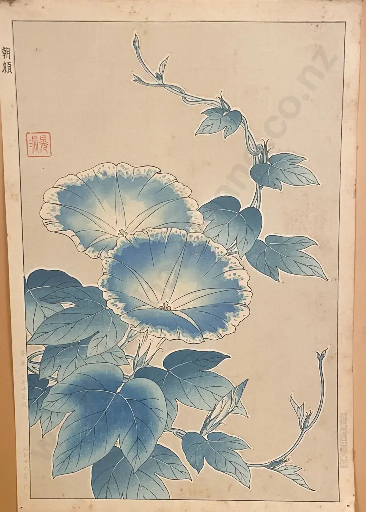 Five Japnese Woodblock Prints (unframed) Image 1++