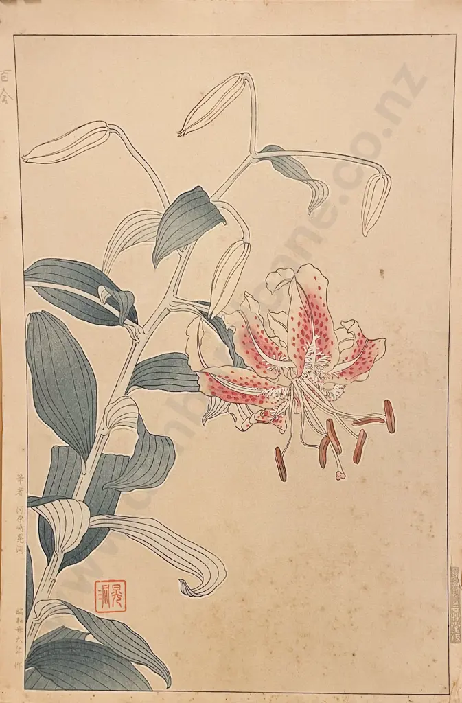 Five Japnese Woodblock Prints (unframed) Image 1++