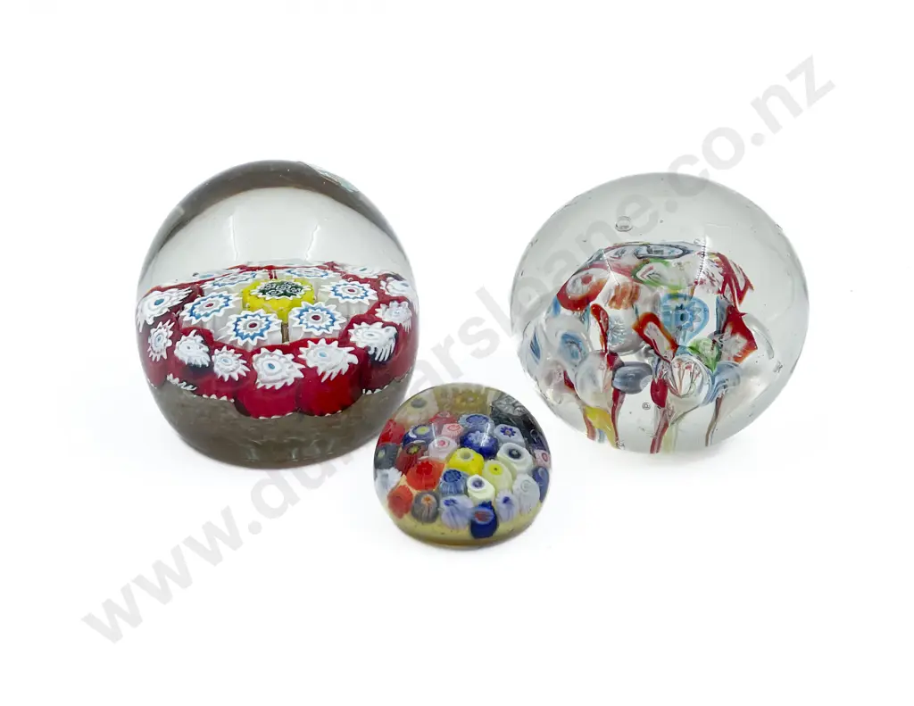 Murano Millefiori Paperweight Image 1++