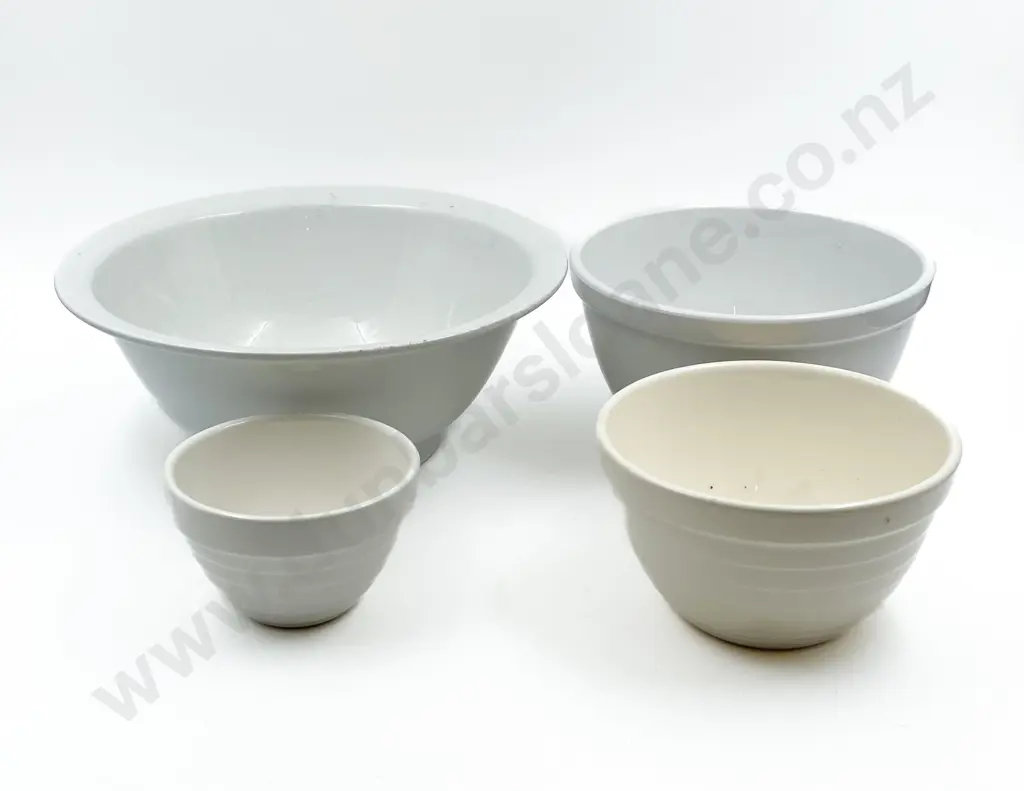 Four Various Kitchen Mixing Bowls Image 1++