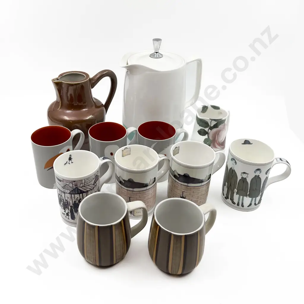 Collection of Bone China Art Mugs & Various Image 1++
