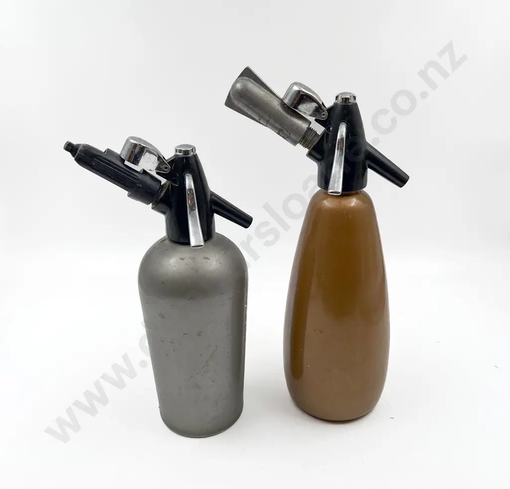 Two Vintage Soda Syphons Image 1++