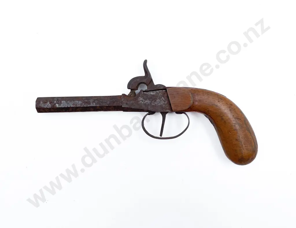 C19th (Belgian) Percussion Pocket Pistol Image 1++