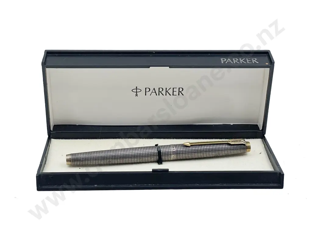 Vintage USA S/S Cisele Parker Fountain Pen Image 1++