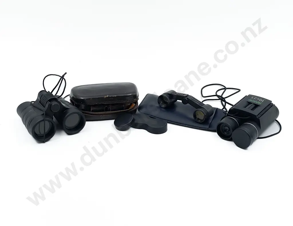 Four Pair Modern Pocket Binoculars Image 1++