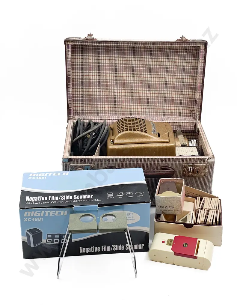 Boxed Vintage Paximat Slide Viewer Digitech Scanner etc Image 1++