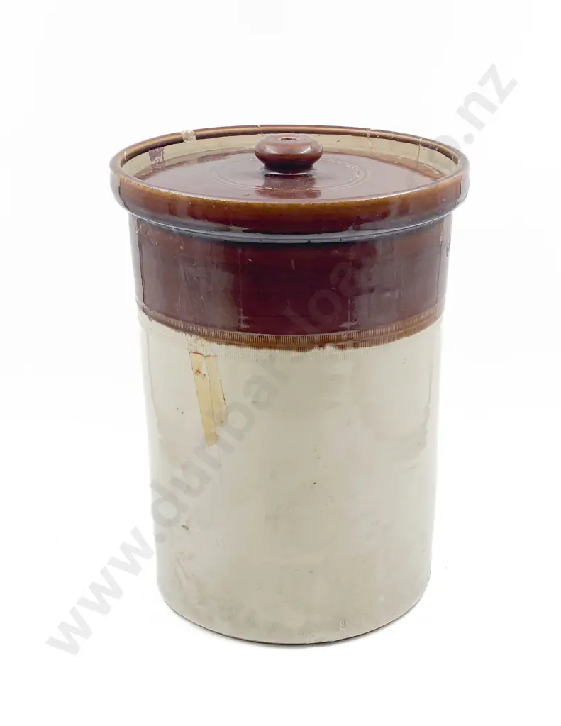 Large Lidded Crock a/f Image 1++