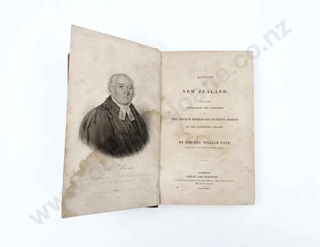 Yate Rev William - An Account Of New Zealand Image 1++