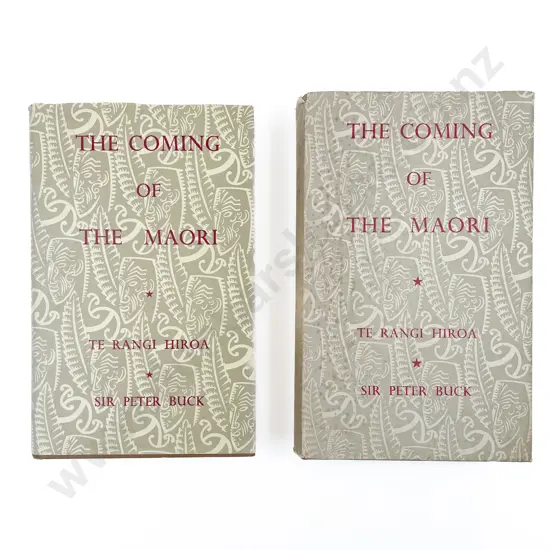 Hiroa Te Rangi - The Coming of the Maori (2 copies)