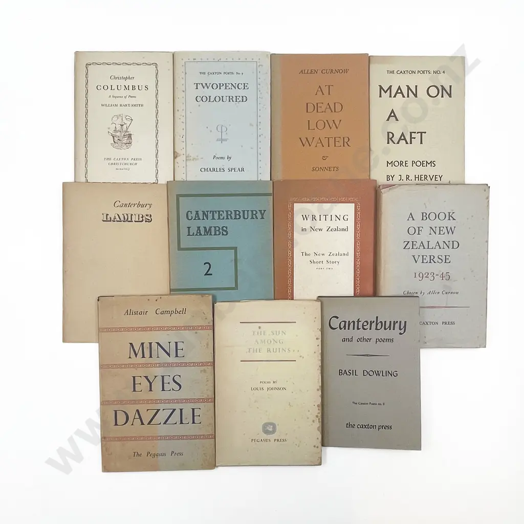 11 Various New Zealand Poetry Books Image 1++
